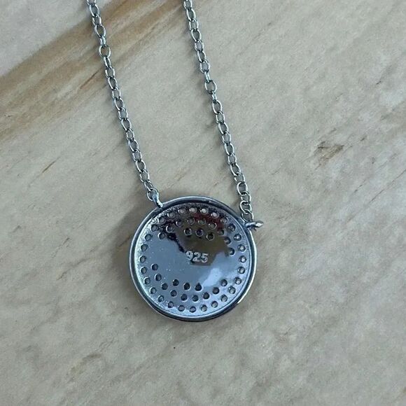 NWT Sterling Silver Evil Eye Necklace - Picture 4 of 7